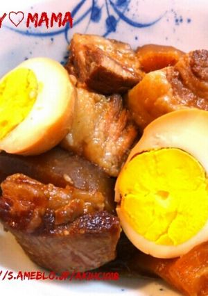 圧力鍋／簡単　めんどう無し豚の角煮-レシピのメイン写真