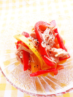 ☺鶏肉とパプリカのオーロラソース和え☺-レシピのメイン写真