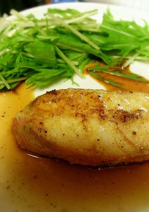 赤魚のムニエル柑橘バターしょうゆソース-レシピのメイン写真