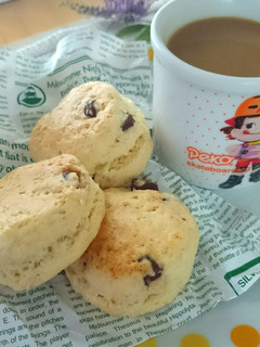 おやつに☆簡単♪サクふわチョコスコーン★-レシピのメイン写真