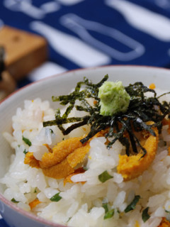 土鍋ご飯☆ウニ飯-レシピのメイン写真