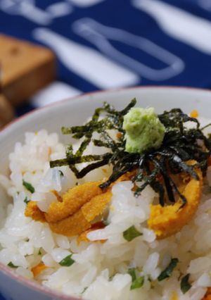 土鍋ご飯☆ウニ飯-レシピのメイン写真