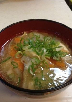 ふぅ〜ふ(^_^)アツアツ豚汁❗️-レシピのメイン写真