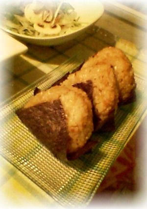 鰹節とごま油のおにぎり-レシピのメイン写真