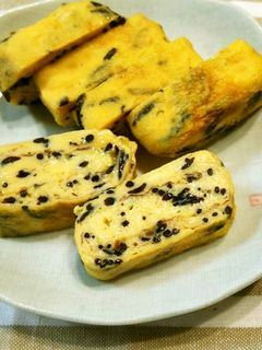 朝食*お弁当に!ひじき煮×卵焼き♪-レシピのメイン写真
