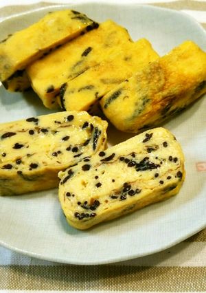 朝食＊お弁当に！ひじき煮×卵焼き♪-レシピのメイン写真