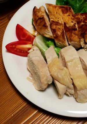 レンジでしっとりジューシーチキン-レシピのメイン写真