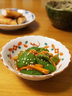 お弁当に☆ピーマンと人参の照り焼き-レシピのメイン写真