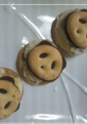 さくさくぱんだでクッキーサンドアイス-レシピのメイン写真