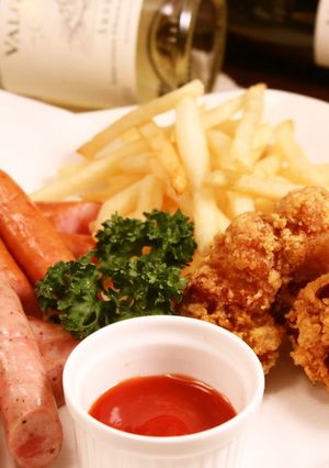 唐揚げ・ポテトとMENTASCO★-レシピのメイン写真