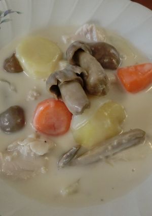 坊主茸(虚無僧茸）のクリームシチュー-レシピのメイン写真