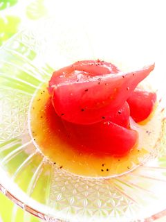 ☺簡単♪トマトのデリ風オレンジマリネ☺-レシピのメイン写真