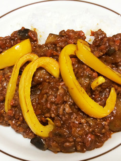 ナスのキーマカレー-レシピのメイン写真