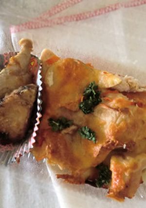 犬の手作りご飯。白身魚のお弁当-レシピのメイン写真
