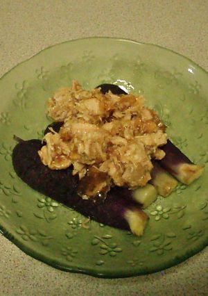 蒸しなす鶏にこごりのせ-レシピのメイン写真