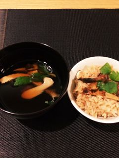 超簡単☆美味☆15分で松茸ご飯&お吸い物-レシピのメイン写真