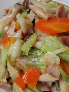 冷蔵庫にあるもので中華あじ簡単野菜炒め♡-レシピのメイン写真