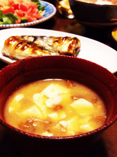 くずし豆腐でとろとろ! なめこ汁-レシピのメイン写真
