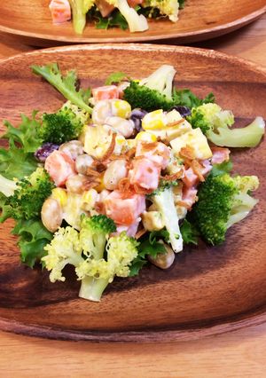 豆入り彩りサラダ-レシピのメイン写真