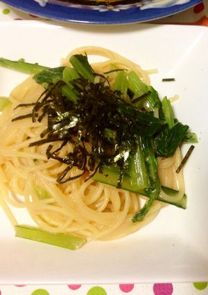 簡単*たらこと小松菜のパスタ-レシピのメイン写真