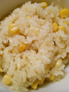 簡単 時短! 手間なし コーンご飯☆-レシピのメイン写真