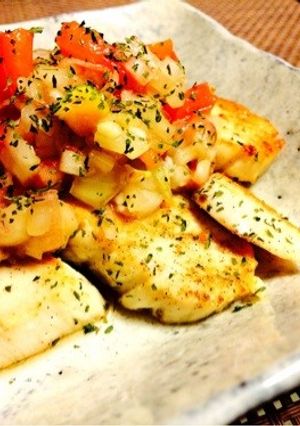 【15分】トマト塩麹ソース添チキンソテー-レシピのメイン写真