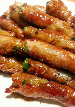 お弁当にもおかずにも☆オクラの肉巻き☆-レシピのメイン写真