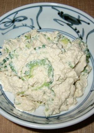 ゴーヤの白和え-レシピのメイン写真