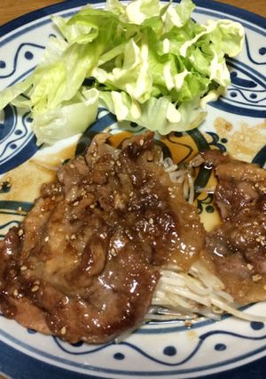 豚肉の甘辛焼き-レシピのメイン写真