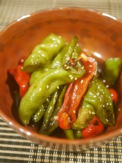 TVでやってた甘長とうがらしの甘辛煮♪-レシピのメイン写真