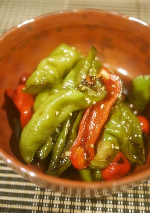 TVでやってた甘長とうがらしの甘辛煮♪-レシピのメイン写真