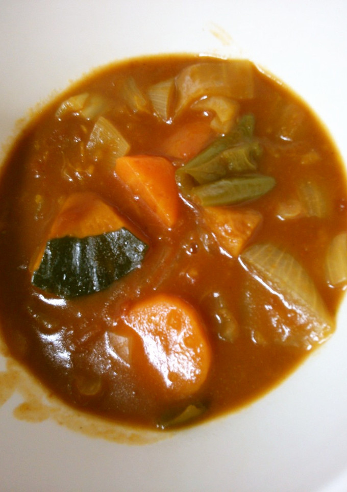 トマト缶で！ 簡単 トマト カレースープ-レシピのメイン写真