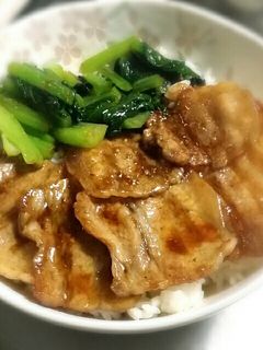 スタミナ豚バラ丼-レシピのメイン写真