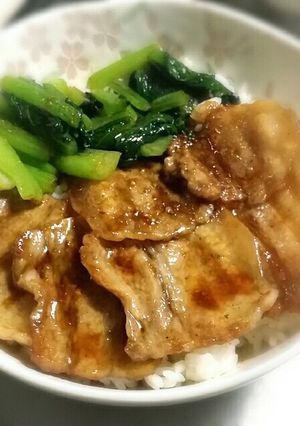 スタミナ豚バラ丼-レシピのメイン写真