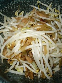 もやしとザーサイの炒め物-レシピのメイン写真