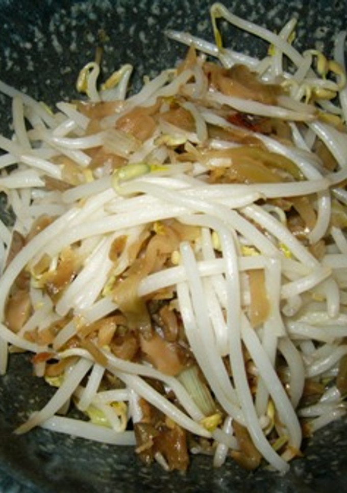 もやしとザーサイの炒め物-レシピのメイン写真