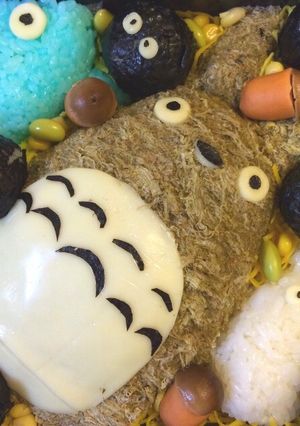 ★☆☆簡単 トトロ キャラ弁☆☆★-レシピのメイン写真