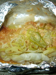 鮭のホイル焼き・ちゃんちゃん焼き風-レシピのメイン写真