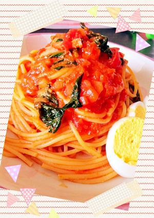 簡単☆トマトパスタ-レシピのメイン写真