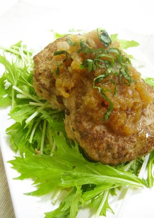 和風ハンバーグ-レシピのメイン写真