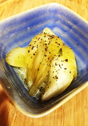 レンチン１分☆セロリのピクルス風-レシピのメイン写真