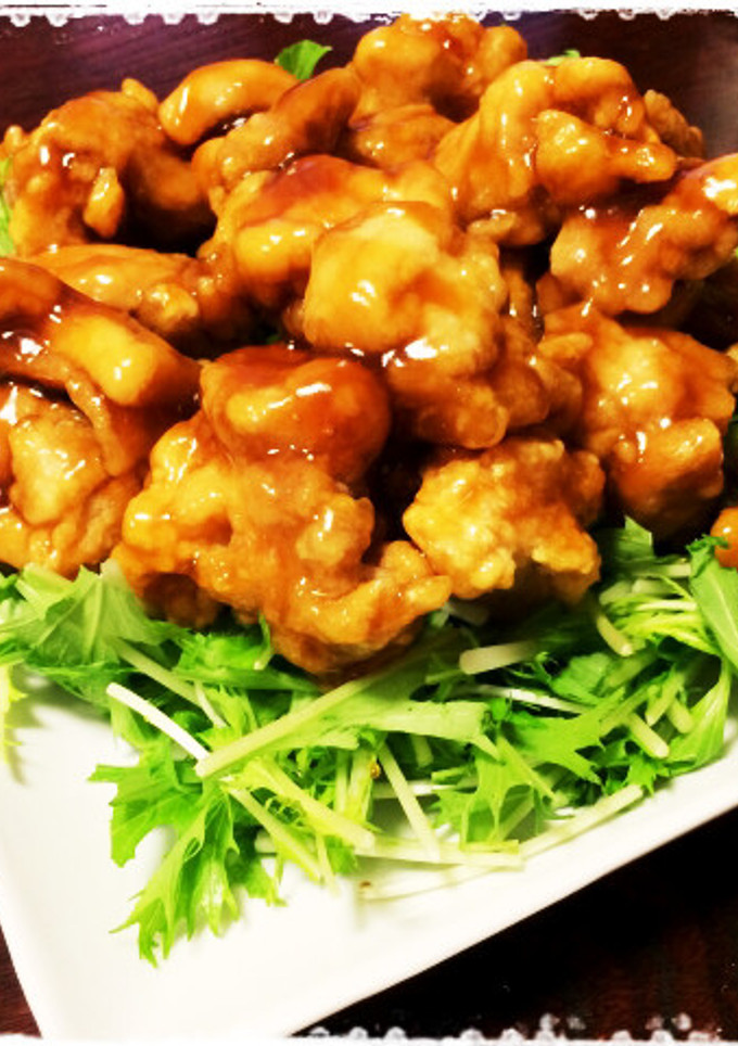 鶏の唐揚げ☆甘酢あんかけ-レシピのメイン写真