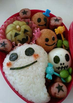 キャラ弁☆ハロウィン-レシピのメイン写真