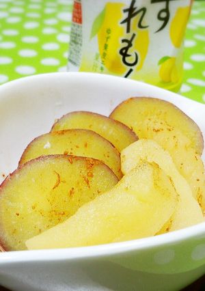 さつまいも&リンゴのゆずれもん煮-レシピのメイン写真