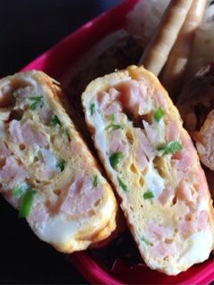 卵焼き〜ハムとネギ〜-レシピのメイン写真