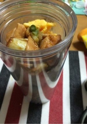 タンブラーDE焼き鳥丼-レシピのメイン写真