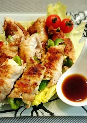 ☆簡単♪チーピー肉巻き☆-レシピのメイン写真