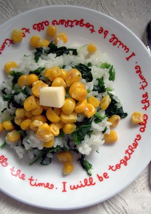 お子様に♪ほうれん草ご飯-レシピのメイン写真