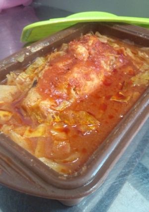 簡単豪華シリコンスチーマーで鶏のトマト煮-レシピのメイン写真
