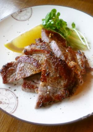 豚肉のガーリックレモン♪-レシピのメイン写真
